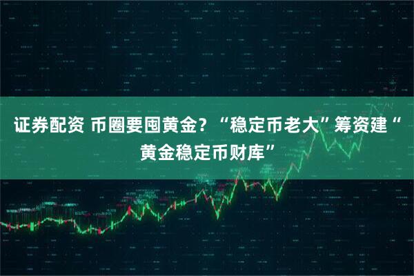 证券配资 币圈要囤黄金？“稳定币老大”筹资建“黄金稳定币财库”